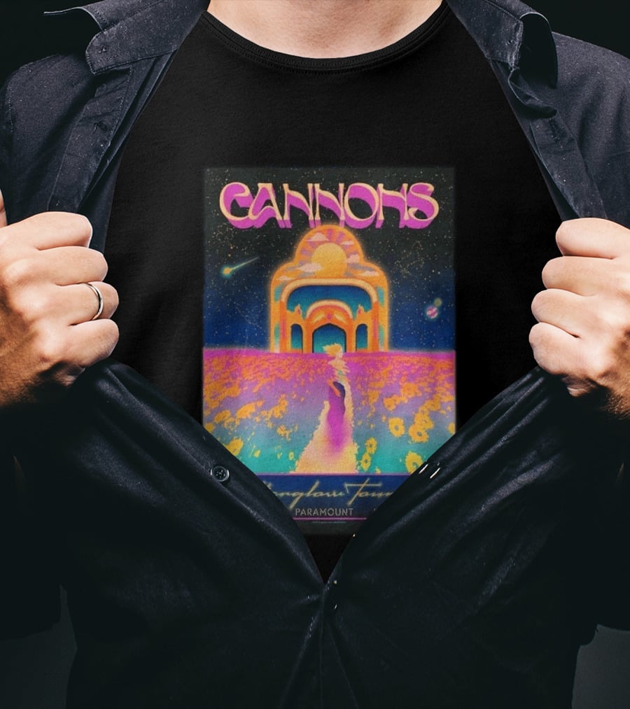 Cannons Afterglow Tour 2026 April 16 17 Paramount Brooklyn NY T-Shirt