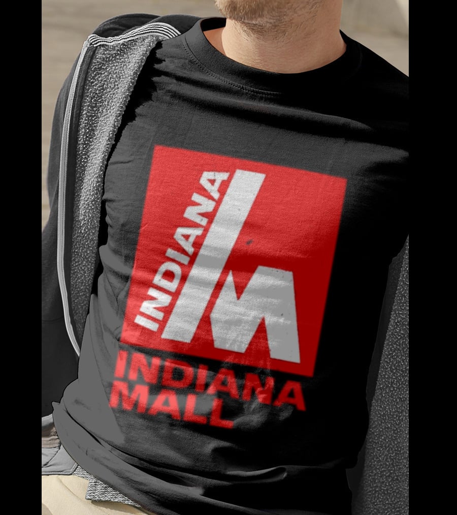 Indiana Mall Indiana PA Vintage Style Red T-Shirt