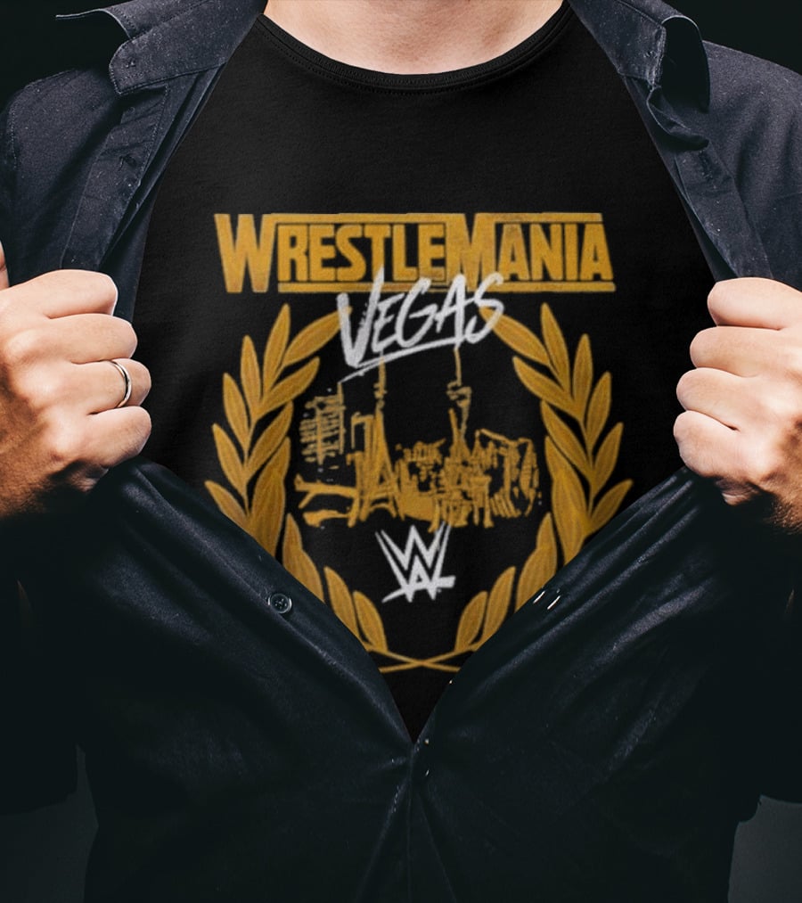 WWE WrestleMania Vegas WWE America 250th Birthday USA 250 Years Legacy T-Shirt