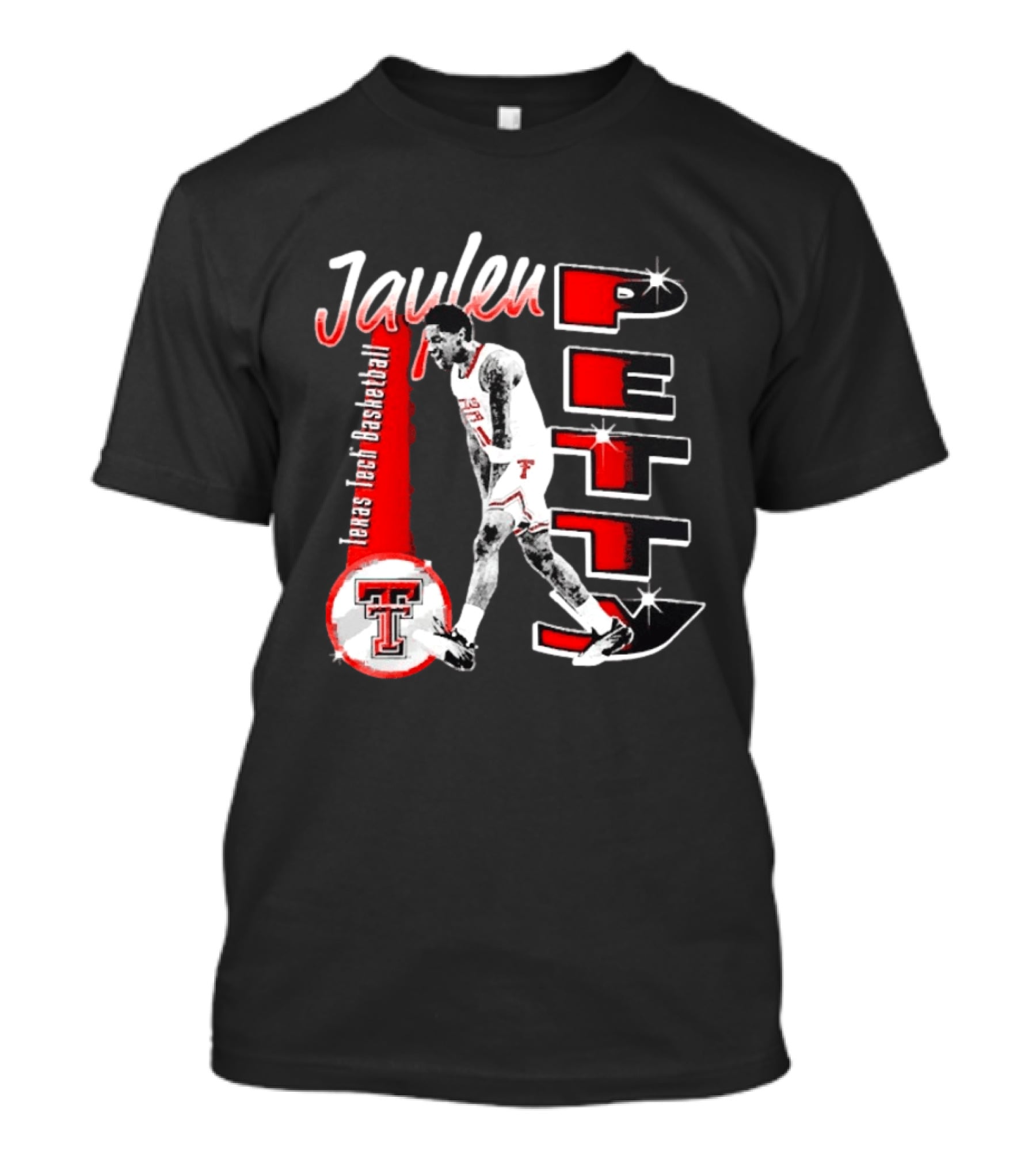 Jaylon Petty Texas Tech Red Raiders Basketball T-Shirt