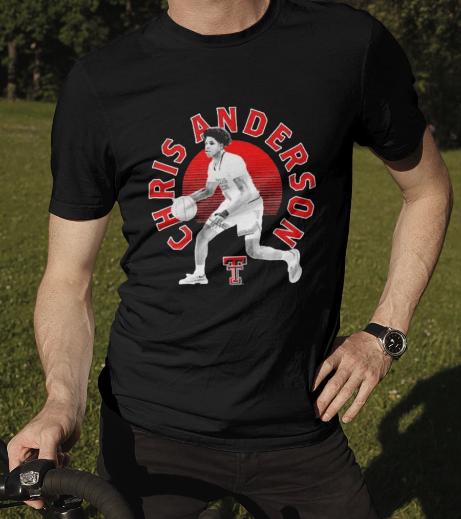 Chris Anderson Texas Tech Red Raiders Basketball Player T-Shirt