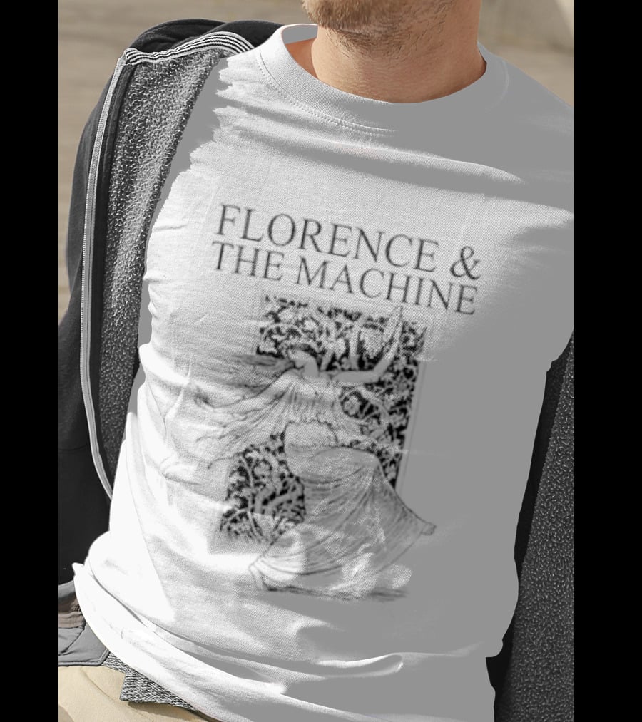 Florence And The Machine Flowing Artistic Figure T-Shirt
