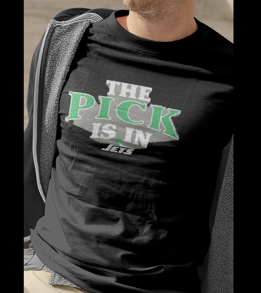 New York Jets The Pick Is In Draft T-Shirt