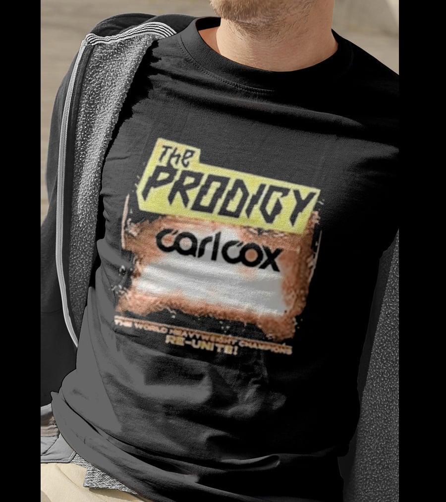 The Prodigy Carl Cox UK Ireland 2026 Tour Re United T-Shirt