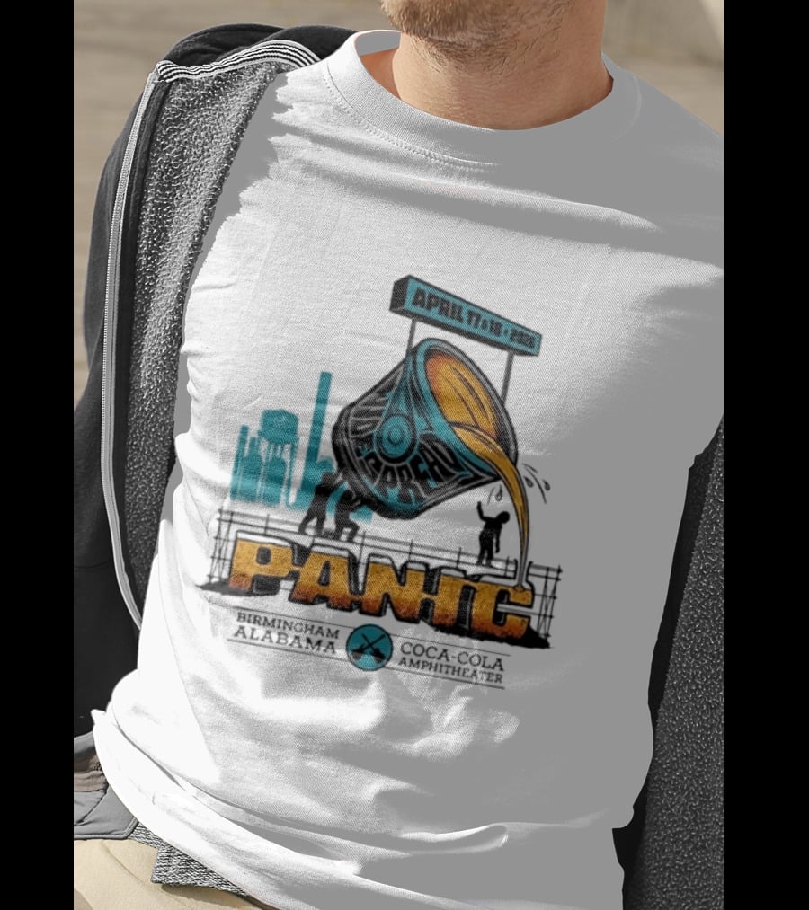 Widespread Panic Coca Cola Amphitheater April 17 18 2026 Event T-Shirt