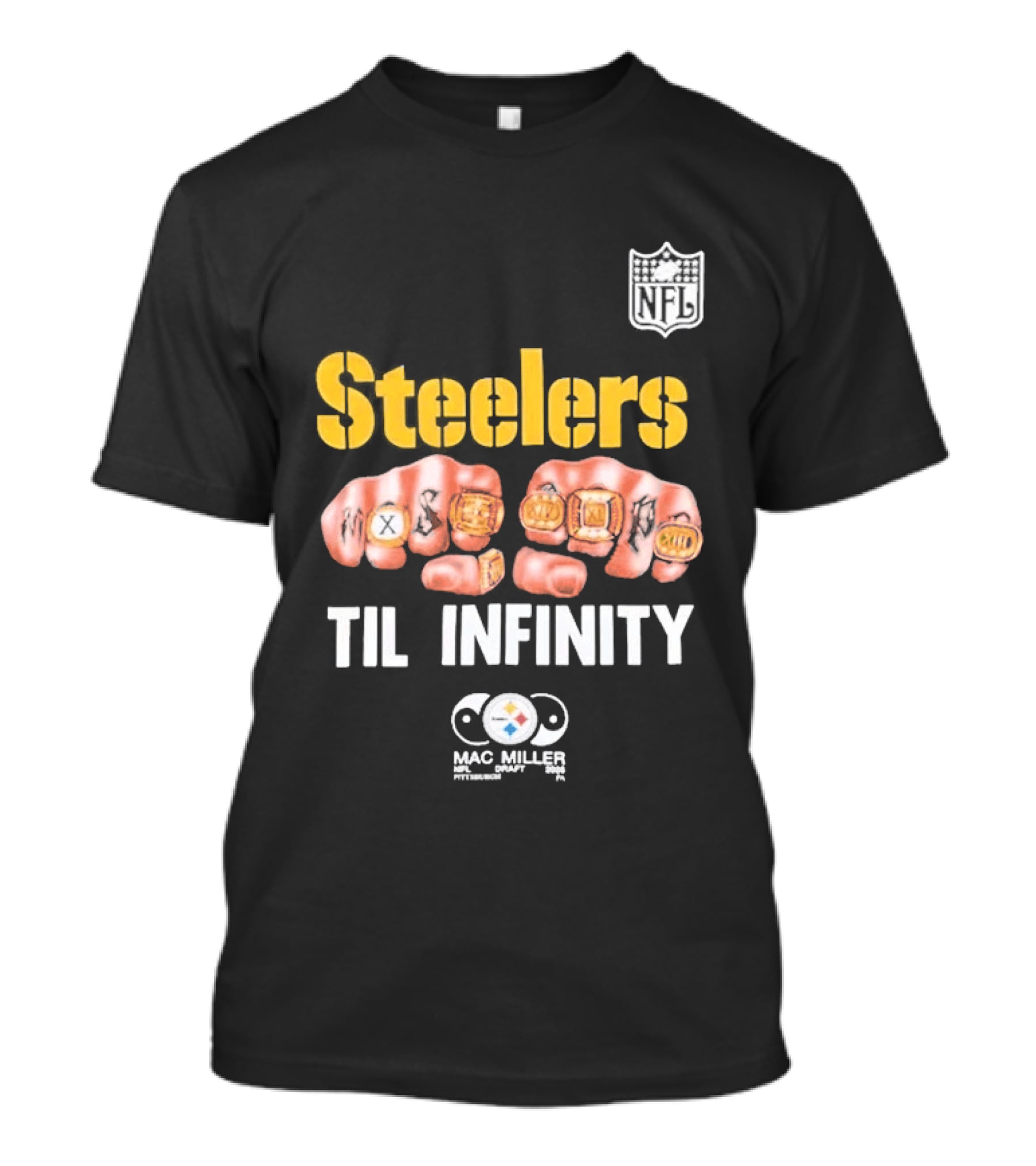 Steelers Til Infinity Mac Miller NFL T-Shirt