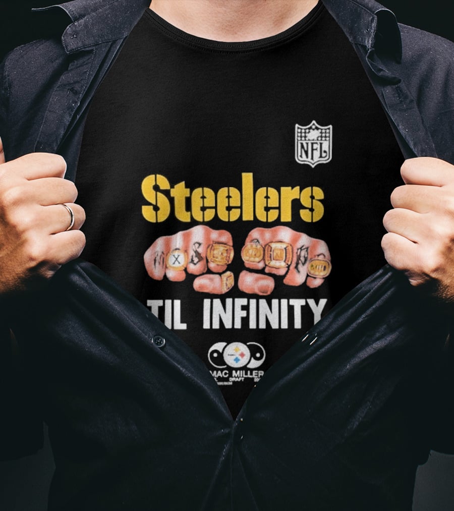Steelers Til Infinity Mac Miller NFL T-Shirt