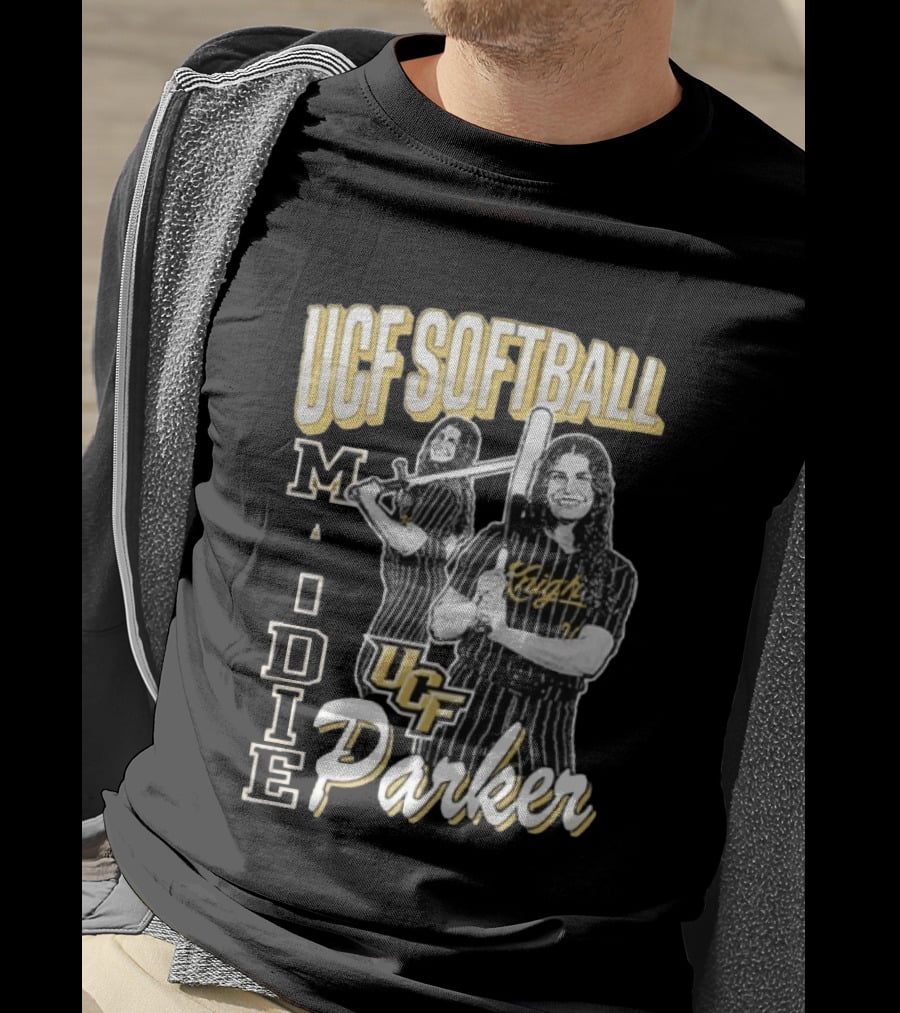 UCF Softball Maddie Parker Knights Player M Parker UCF T-Shirt