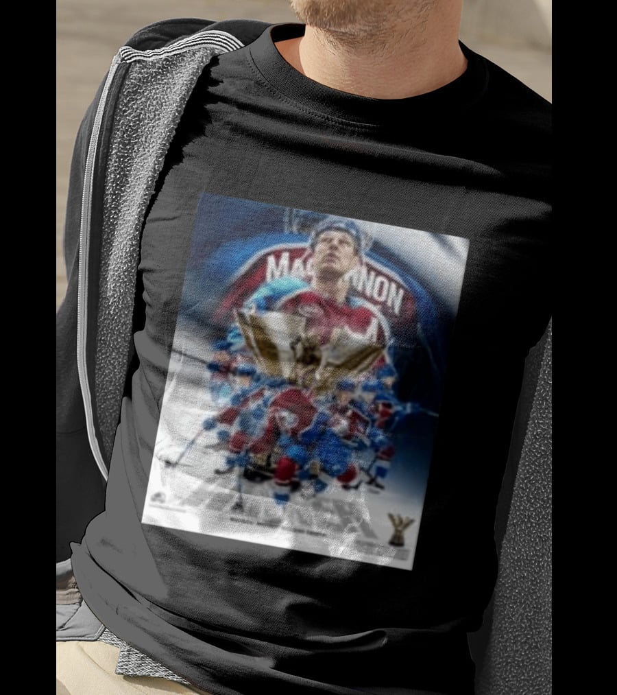 Nathan Mackinnon Winner 2026 Rocket Richard Trophy Colorado Hockey Team T-Shirt