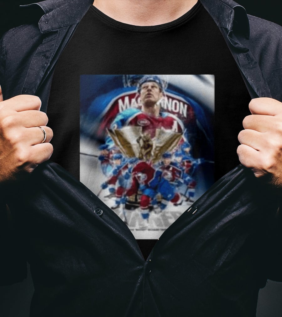 Nathan Mackinnon Winner 2026 Rocket Richard Trophy Colorado Hockey Team T-Shirt