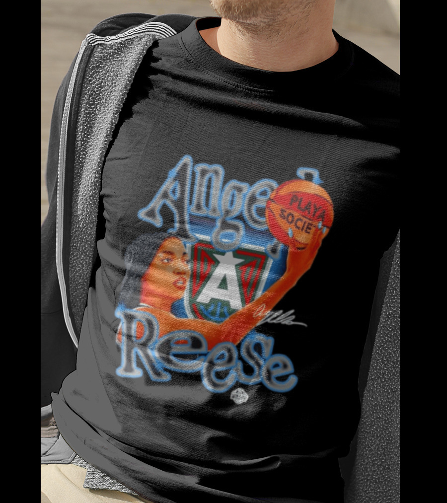 Angel Reese Atlanta Dream Playasocié WNBA T-Shirt