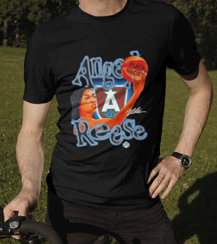 Angel Reese Atlanta Dream Playasocié WNBA T-Shirt