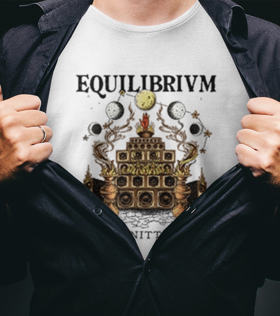 Anitta Equilibrium Moon Speaker Pyramid With Celestial Balance T-Shirt