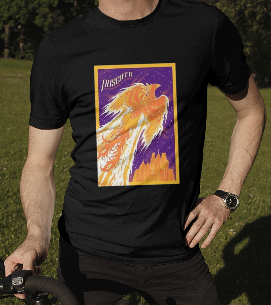 Puscifer Phoenix Rising Apr 18 2026 At Fox Theatre Detroit T-Shirt