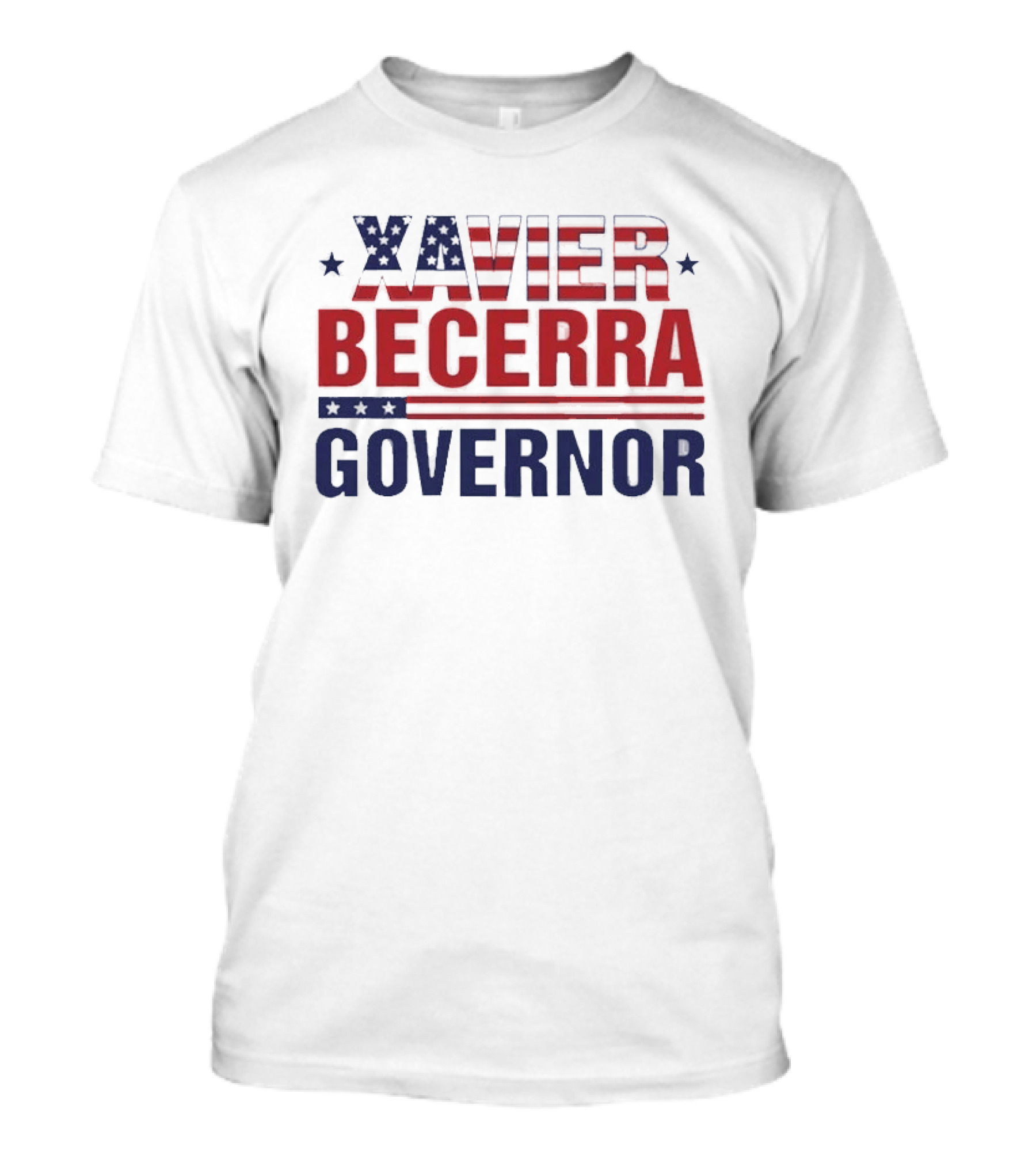 Xavier Becerra Governor California 2026 Campaign T-Shirt