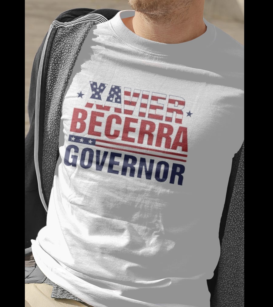 Xavier Becerra Governor California 2026 Campaign T-Shirt