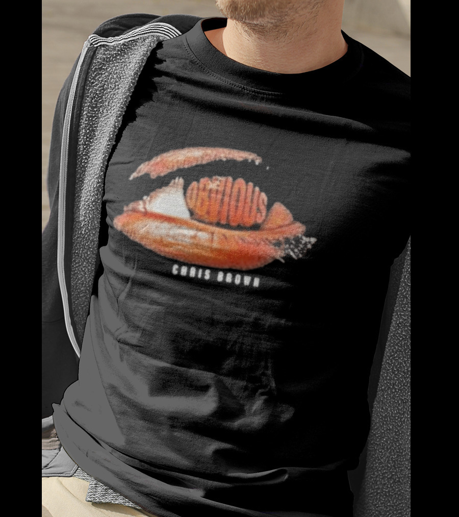 Chris Brown Obvious Eye Lip T-Shirt
