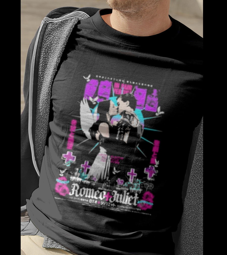 Rucking Fotten Hope Despair Local God Variant Colorway Anime Collage T-Shirt
