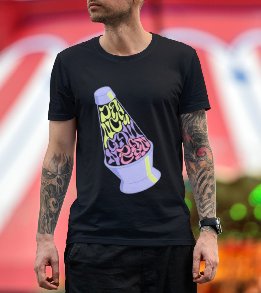 Dance Gavin Dance Neon Lava Lamp T-Shirt