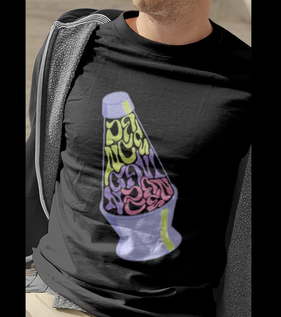 Dance Gavin Dance Neon Lava Lamp T-Shirt