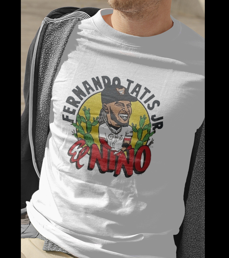 Fernando Tatis Jr El Niño Chihuahuas Cactus MLB Baseball T-Shirt