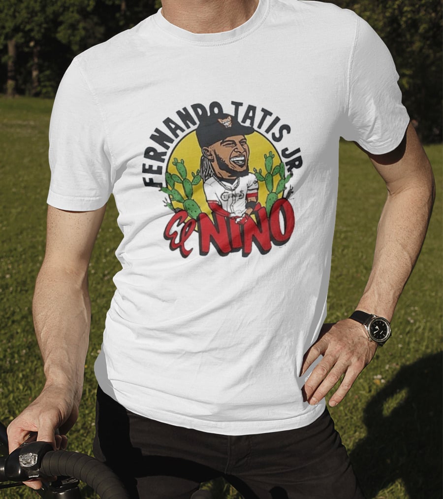 Fernando Tatis Jr El Niño Chihuahuas Cactus MLB Baseball T-Shirt