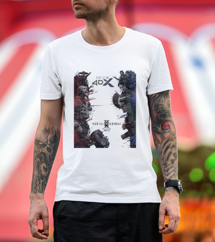 Mortal Kombat II 4DX Exclusive In Theaters May 8 2026 T-Shirt