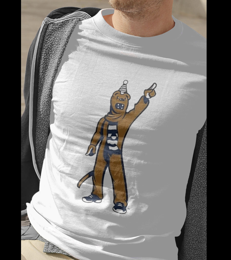 Penn State Nittany Lions Mascot Roaring Fan Spirit Outfit T-Shirt