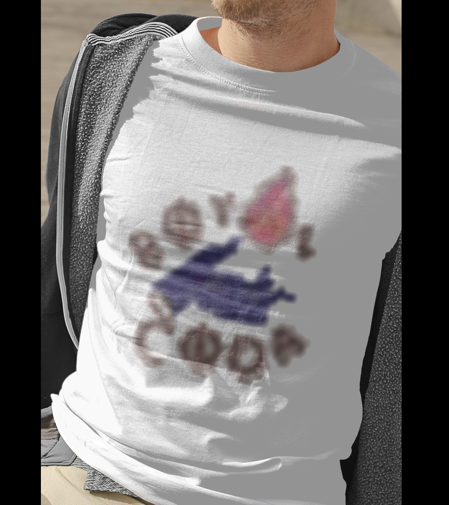 Boys Of Color Indigo Flame And Hand T-Shirt