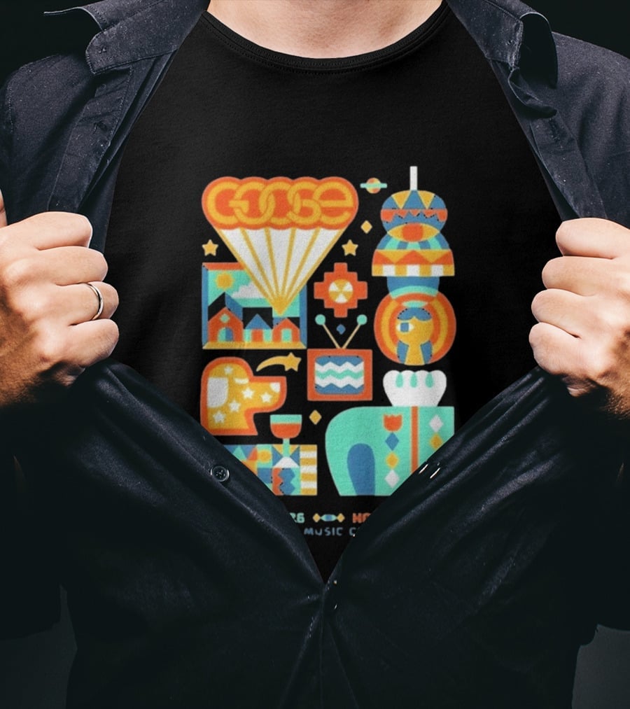 Goose April 23 2026 Houston TX 713 Music Hall Event T-Shirt