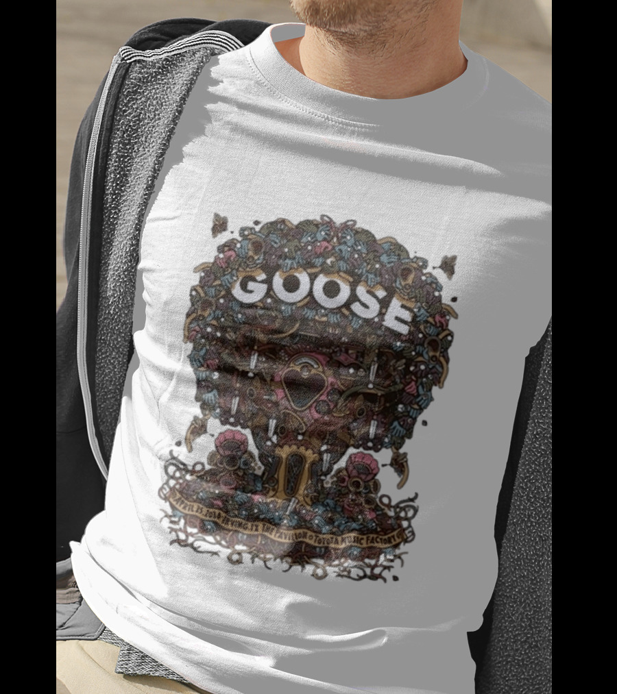 GOOSE April 25 2016 The Pavilion At Toyota Music Factory Irving TX Event T-Shirt