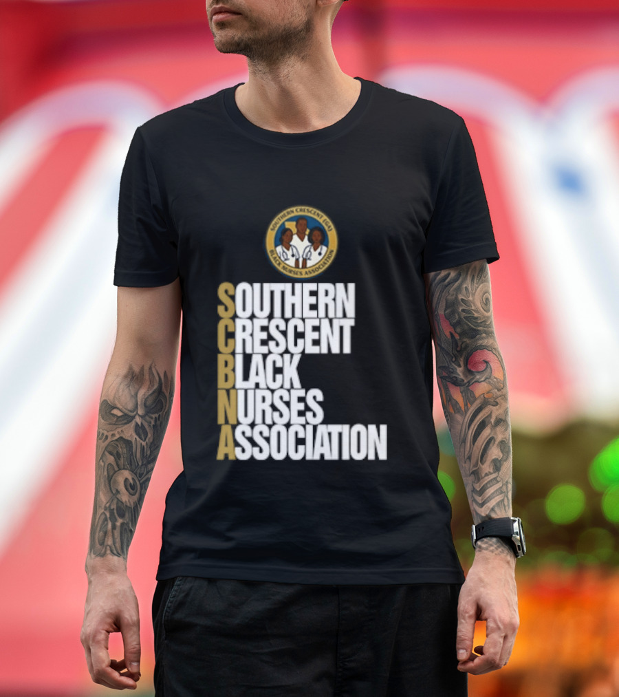 Southern Crescent Black Nurses Association Diversity Unity Healthcare Community T-Shirt