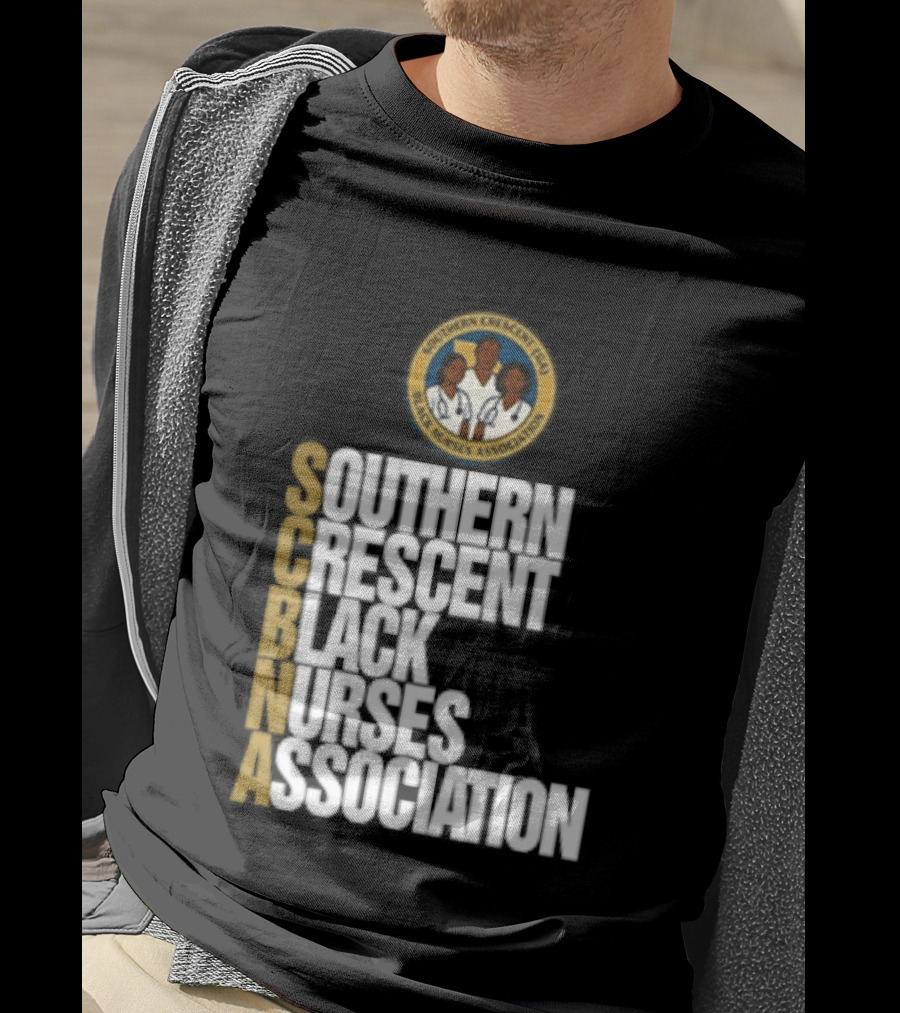 Southern Crescent Black Nurses Association Diversity Unity Healthcare Community T-Shirt