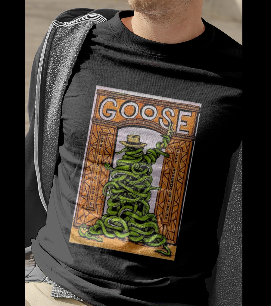 Goose War Memorial Auditorium Fort Lauderdale April 15 16 2026 T-Shirt