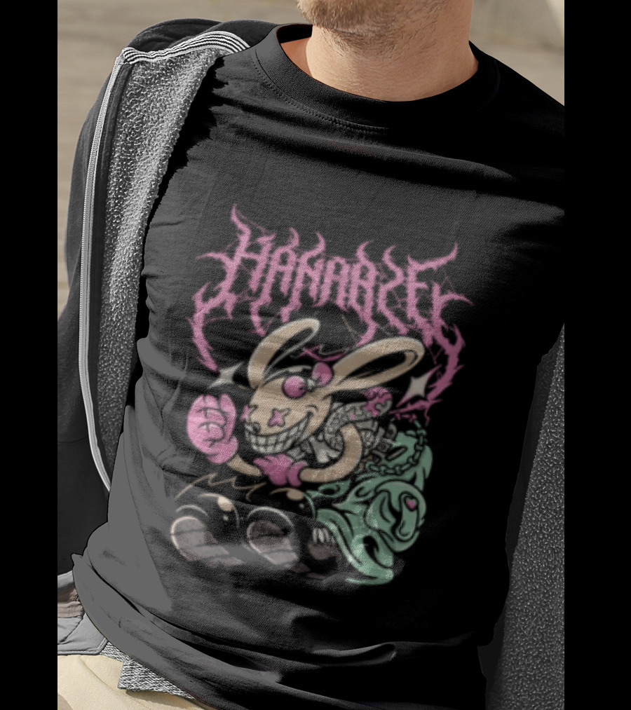 Hanabie 2026 Rabbit Tour Pastel Bunny Aesthetic T-Shirt