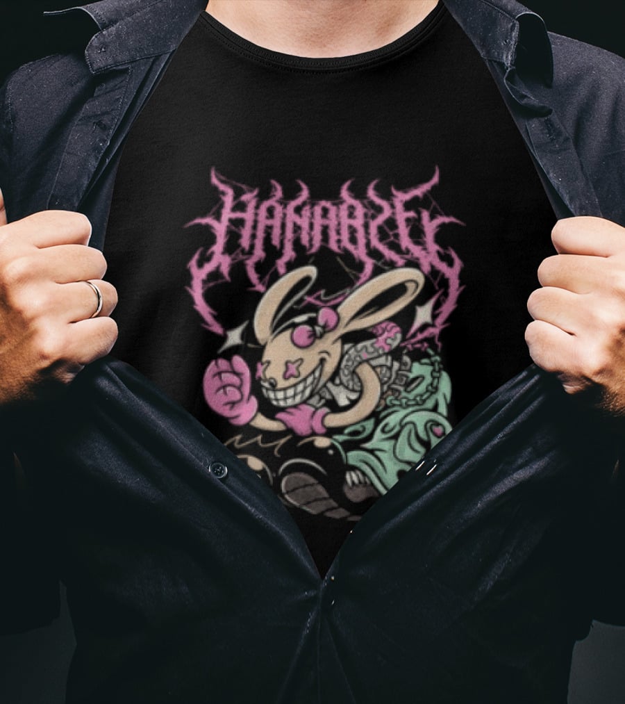 Hanabie 2026 Rabbit Tour Pastel Bunny Aesthetic T-Shirt