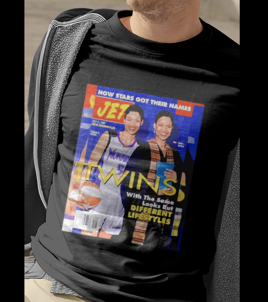Jet Magazine Pamela McGee And Paula McGee Twins Different Lifestyles July 27 1987 T-Shirt
