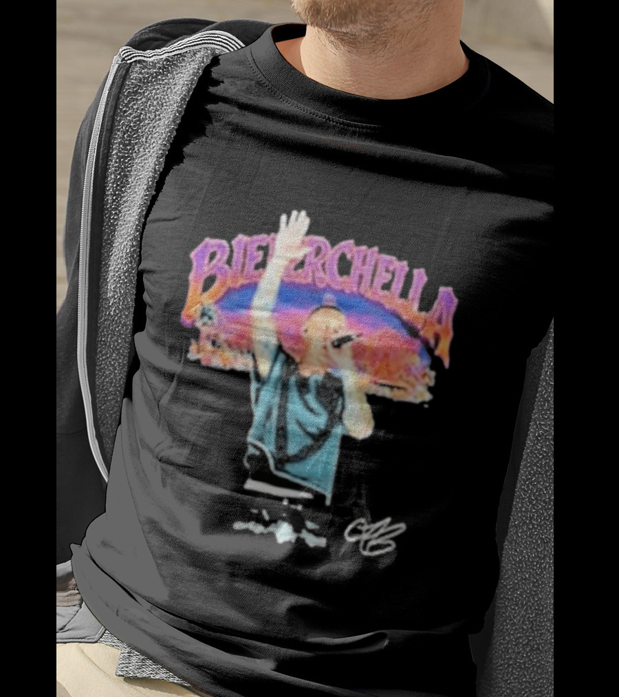 Bieberchella 2026 Justin Bieber Performance Artistry And Festival Vibes T-Shirt