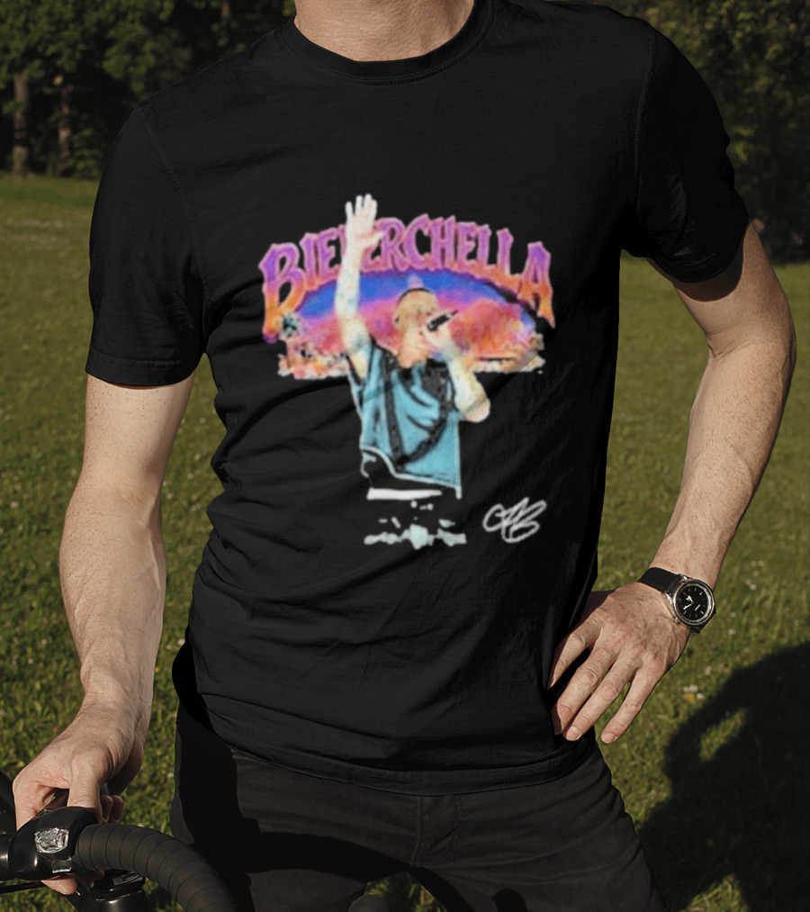 Bieberchella 2026 Justin Bieber Performance Artistry And Festival Vibes T-Shirt