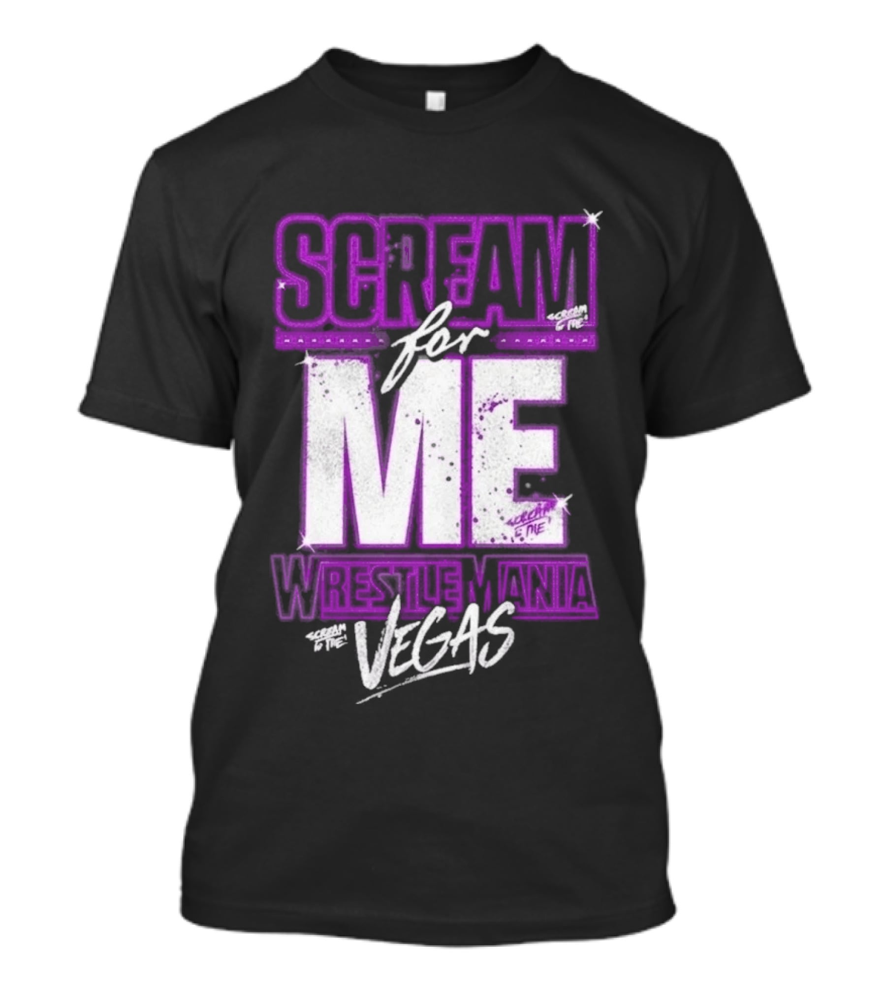 WWE WrestleMania Scream For Me Vegas Paige T-Shirt