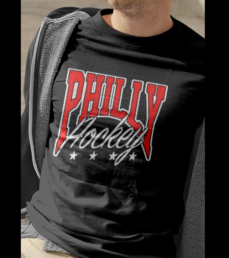 Philly Hockey Philadelphia Flyers Stars T-Shirt
