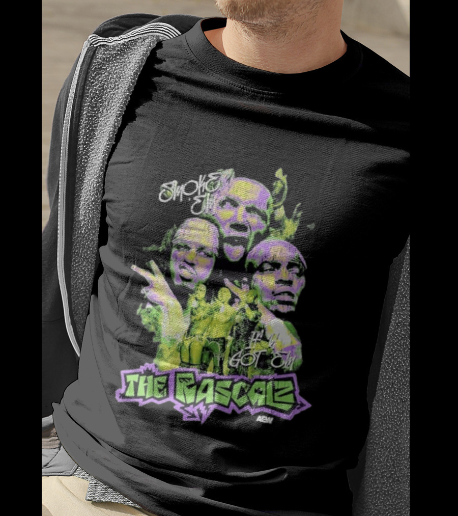 AEW The Rascalz Smoke Em If You Got Em Vibrant Wrestling Crew T-Shirt