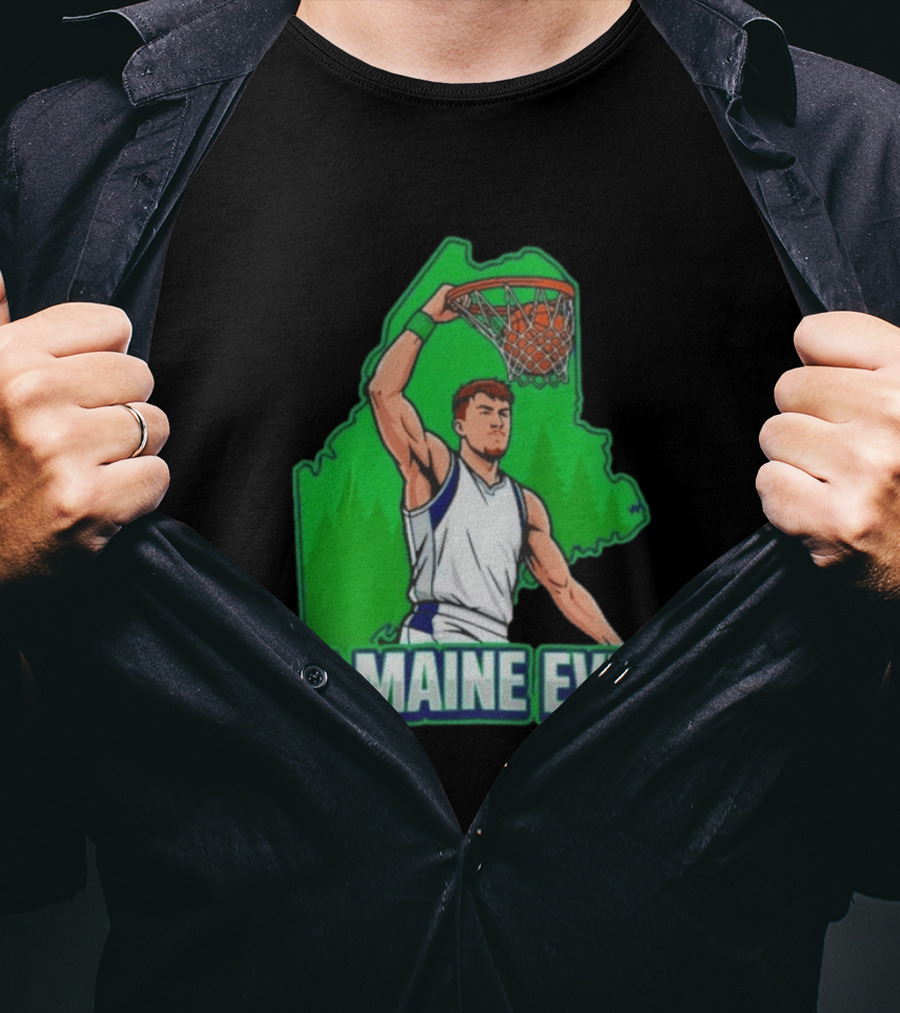 The Maine Event Basketball Dunking Athlete T-Shirt