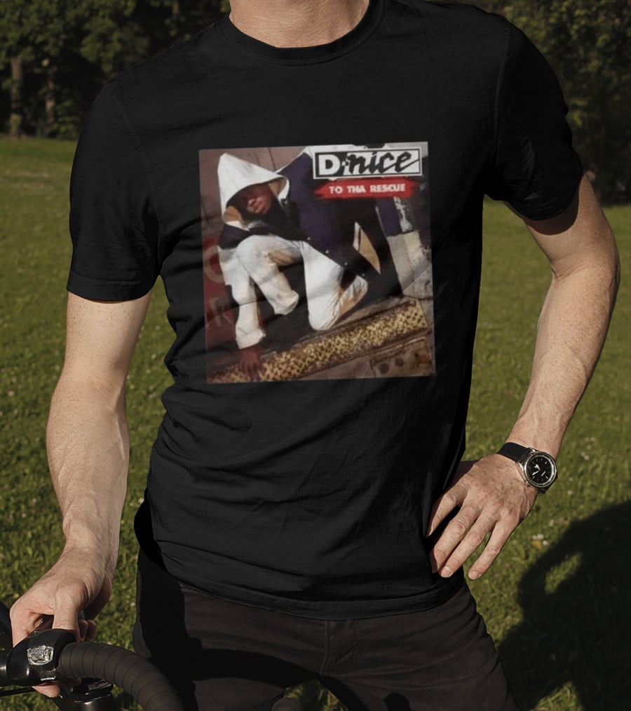 D Nice To Tha Rescue Urban Style Album Cover T-Shirt