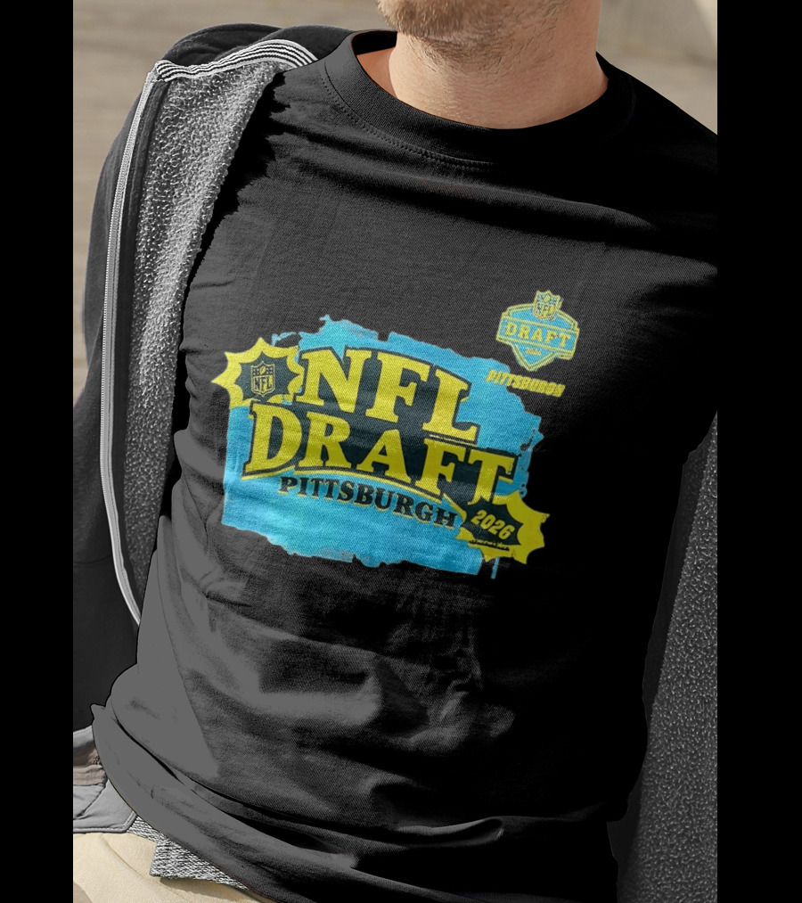 NFL Draft Pittsburgh 2026 Event Merchandise T-Shirt