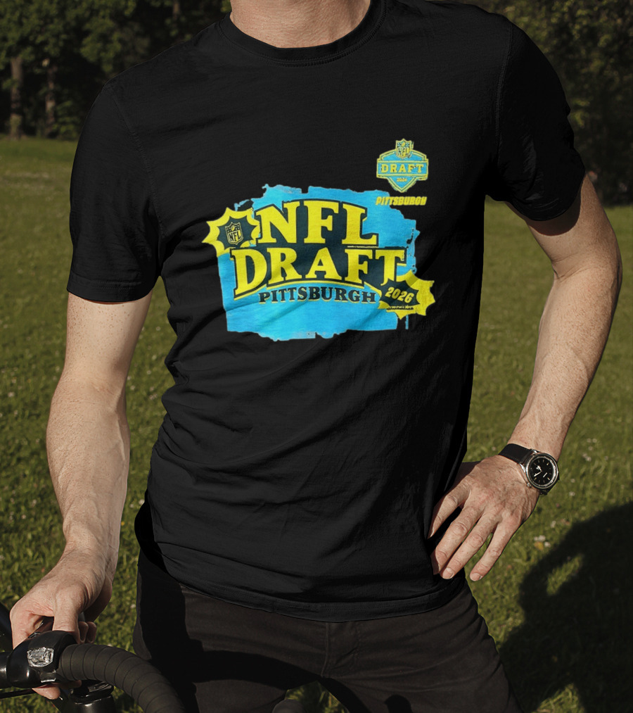 NFL Draft Pittsburgh 2026 Event Merchandise T-Shirt