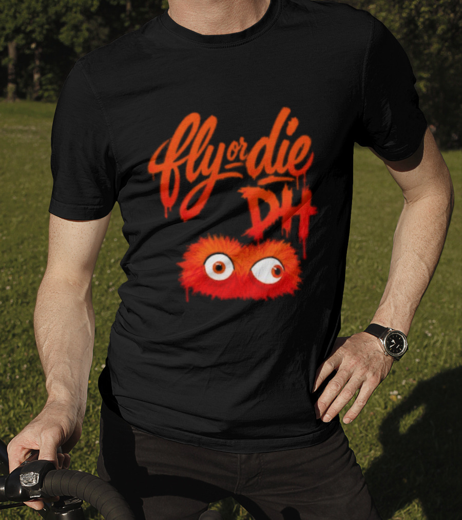 Fly Die DH Gritty Eyes Philadelphia Flyers T-Shirt