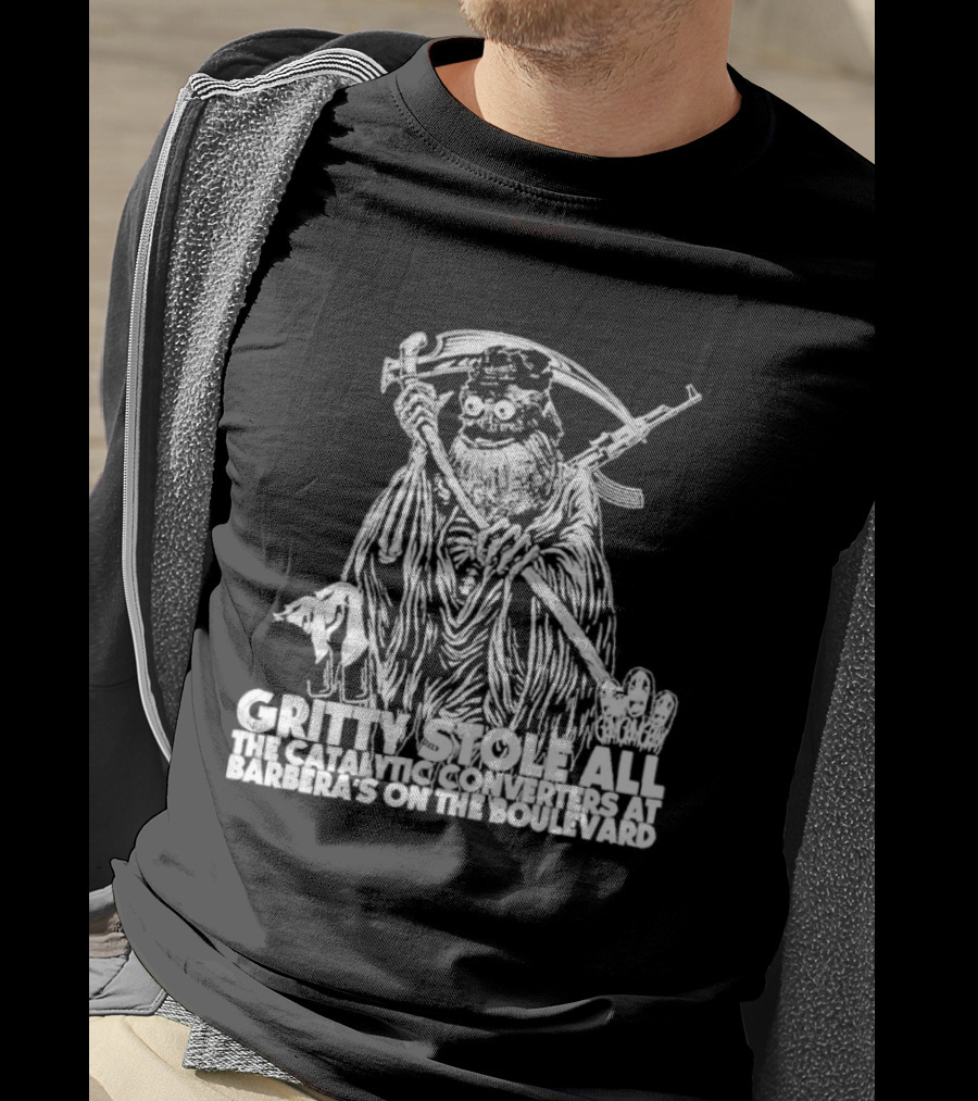 Gritty Flyers Stole All The Catalytic Converters At Barbera's On The Boulevard T-Shirt