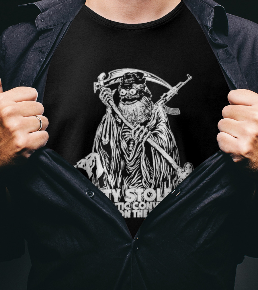 Gritty Flyers Stole All The Catalytic Converters At Barbera's On The Boulevard T-Shirt