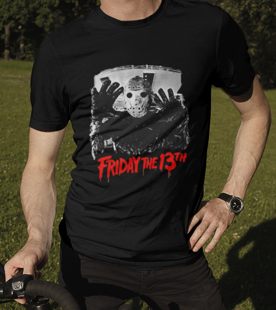 Friday The 13th Jason Voorhees Horror Icon Classic Mask T-Shirt